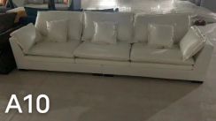 Стильный белый диван 3м
